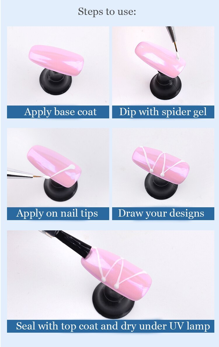 Creative Nail Elastic Drawing Nail Oil