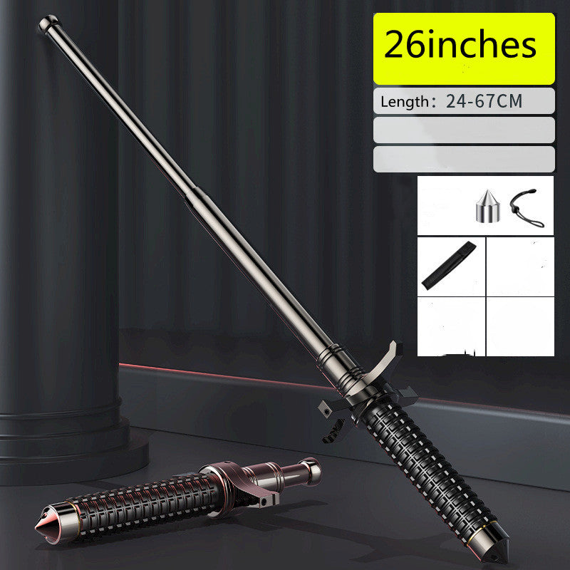 Self-defense telescopic stick