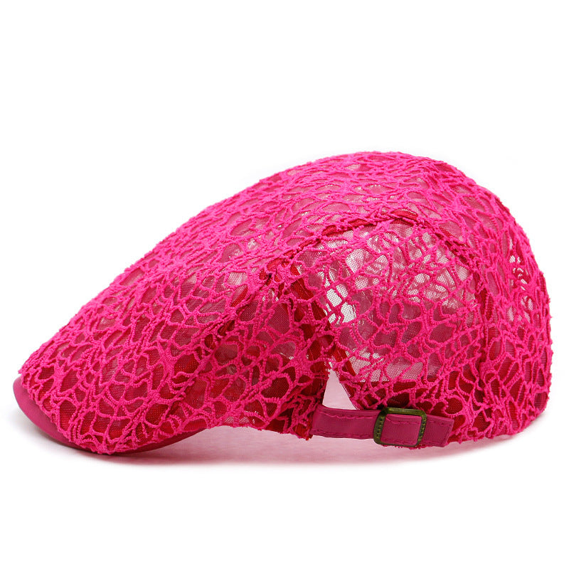 Lace Hard Gauze Beret