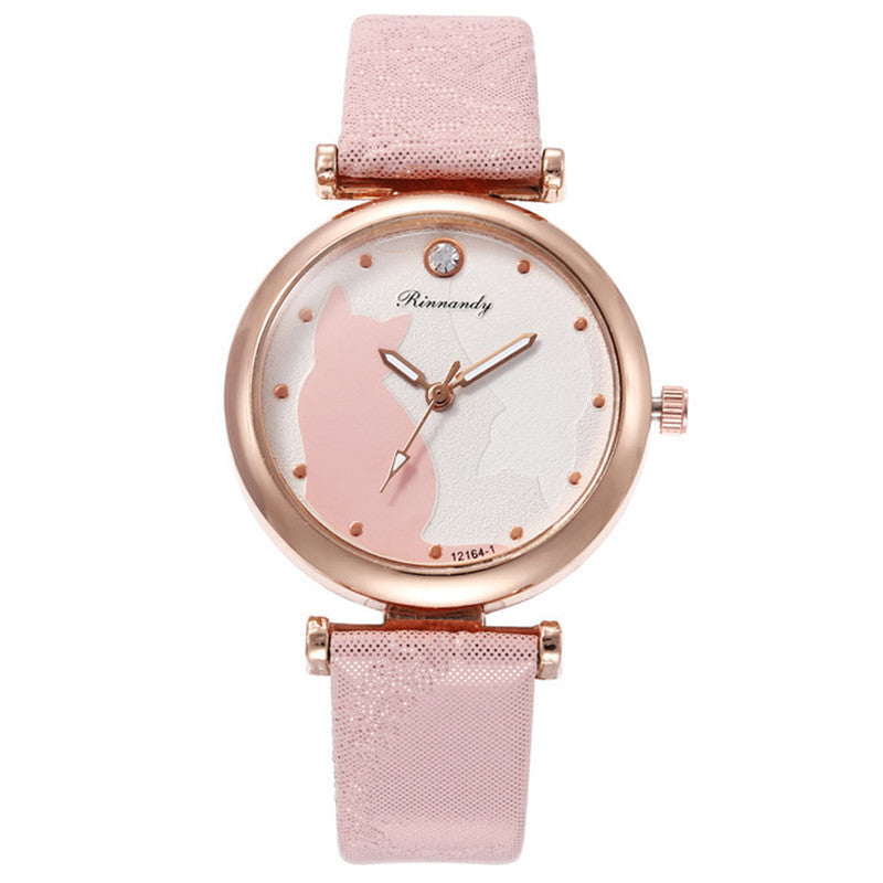 Cat-O-Clock Casual Quartz Watch