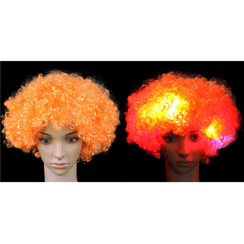 Glowing hair cap