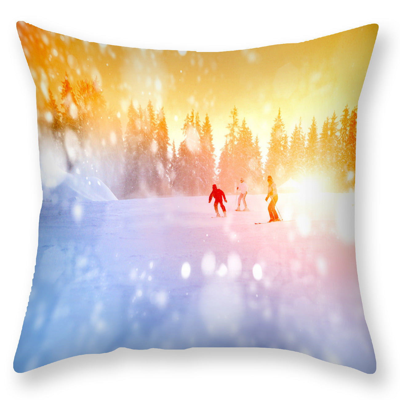 Scandinavian Landscape Printed Pillowcase