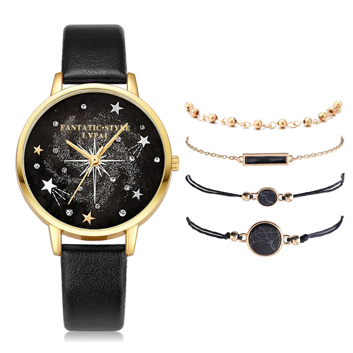 Starry Sky Watch Bracelet Combination Set