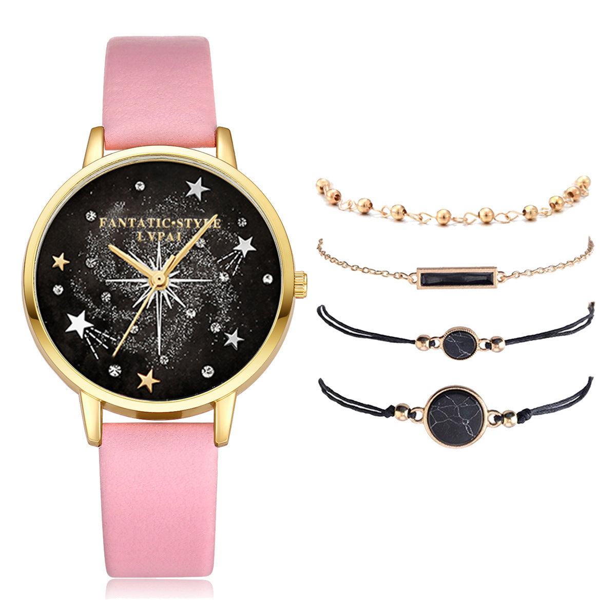 Starry Sky Watch Bracelet Combination Set