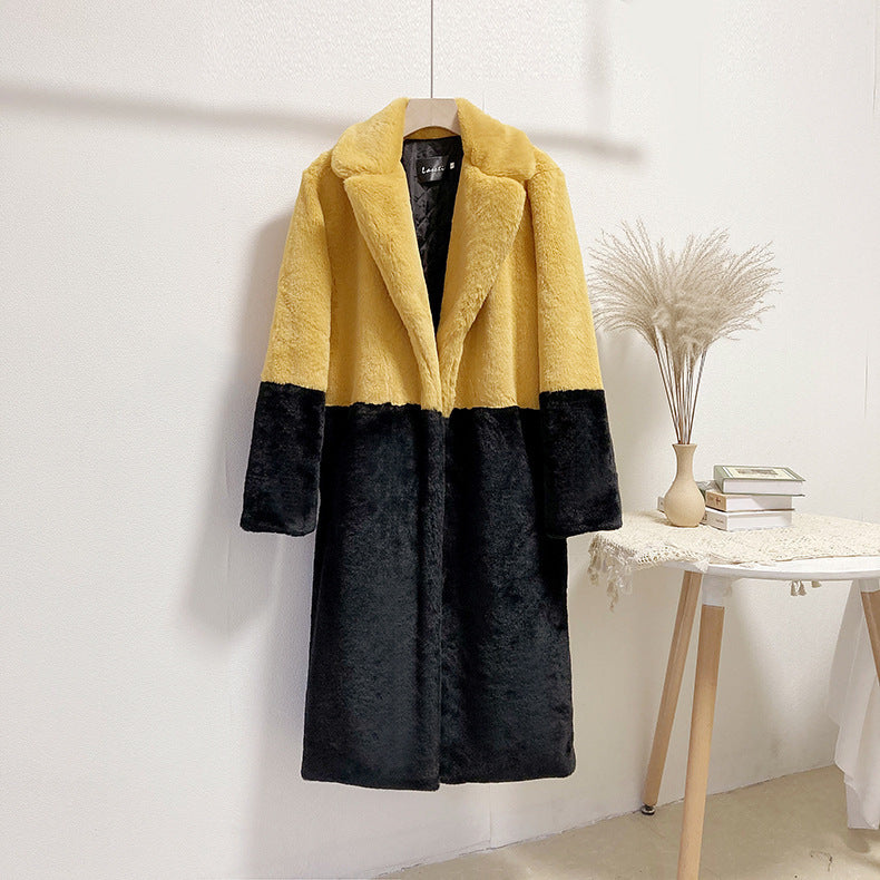 Fur Coat Extended Plus Size