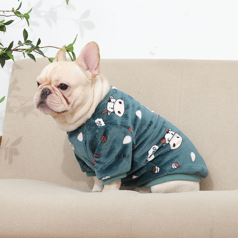 Fashion Personality French Plush Pajamas