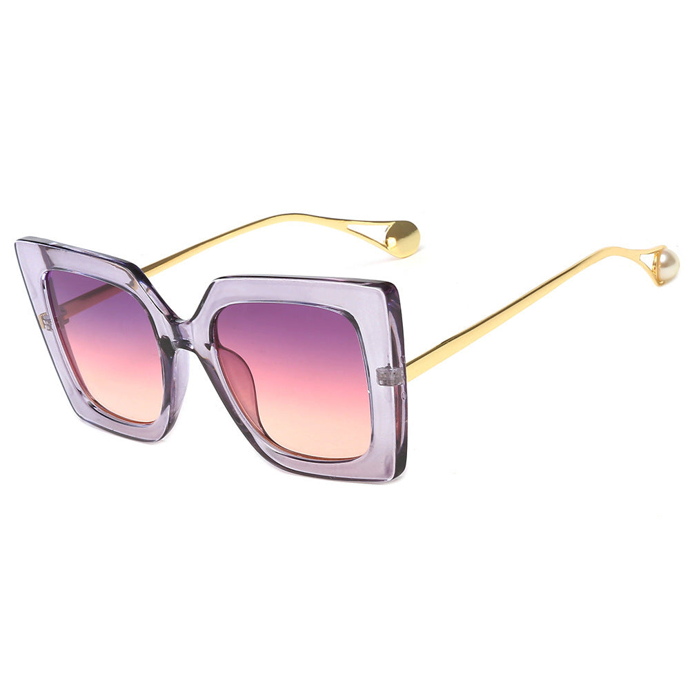 Square pearl sunglasses