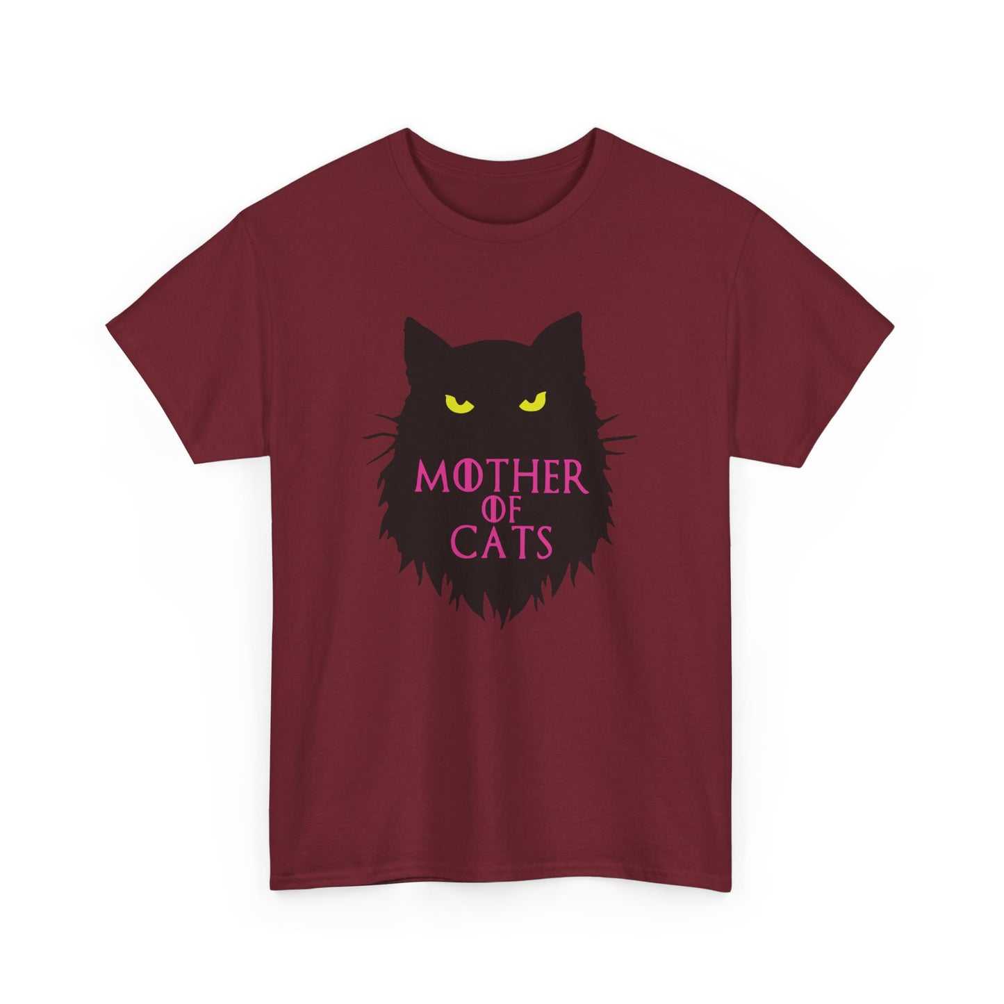 Mother of Cats. Heavy Cotton T-Shirt