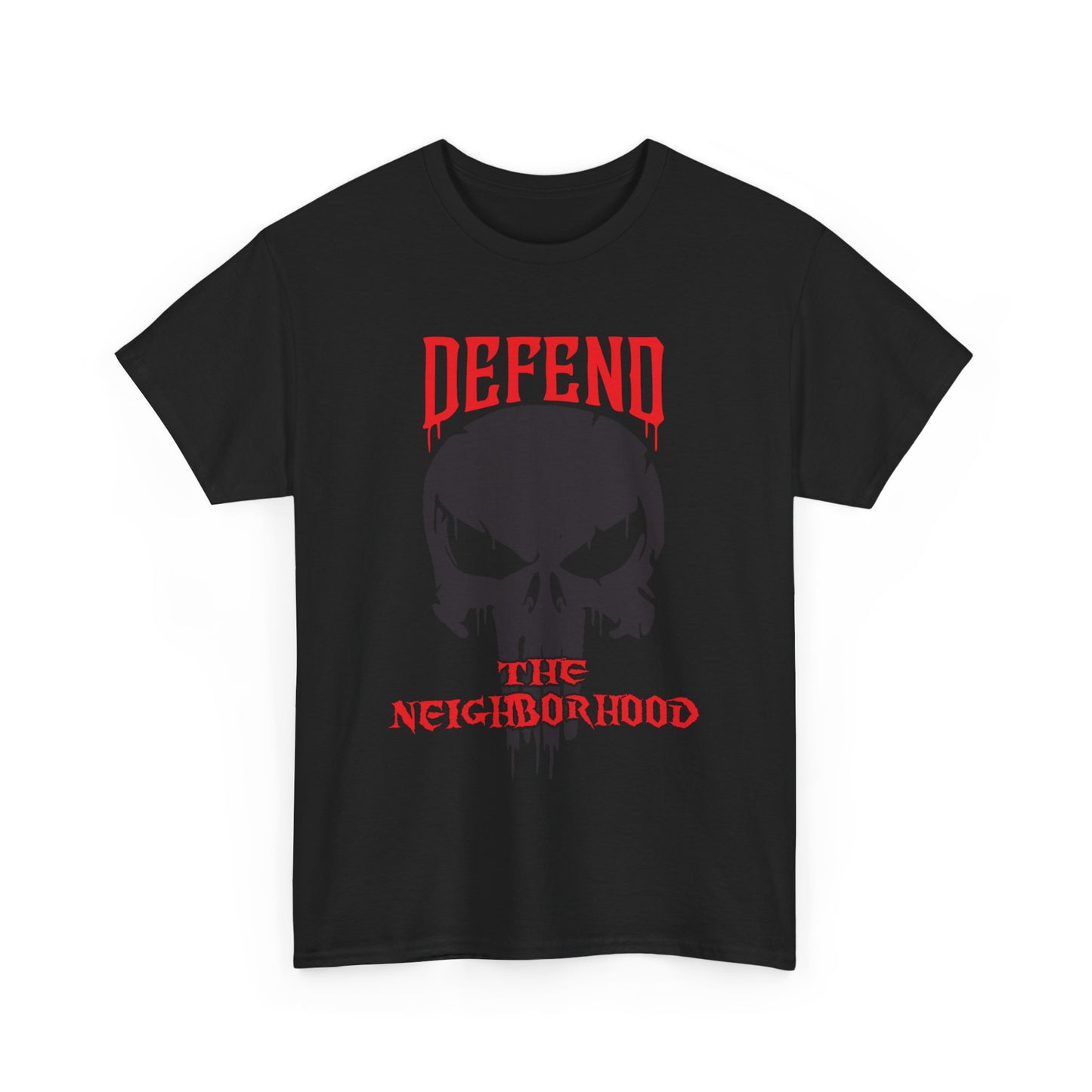 Defend the Neighborhood. Heavy Cotton T-Shirt