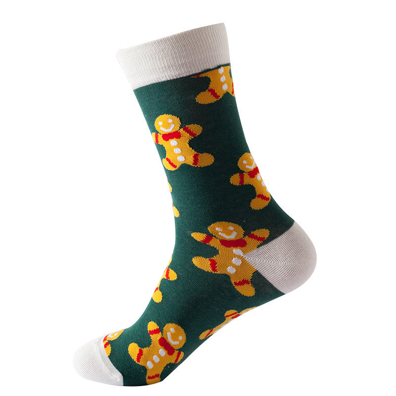 Mid Calf Fashion Trendy Socks