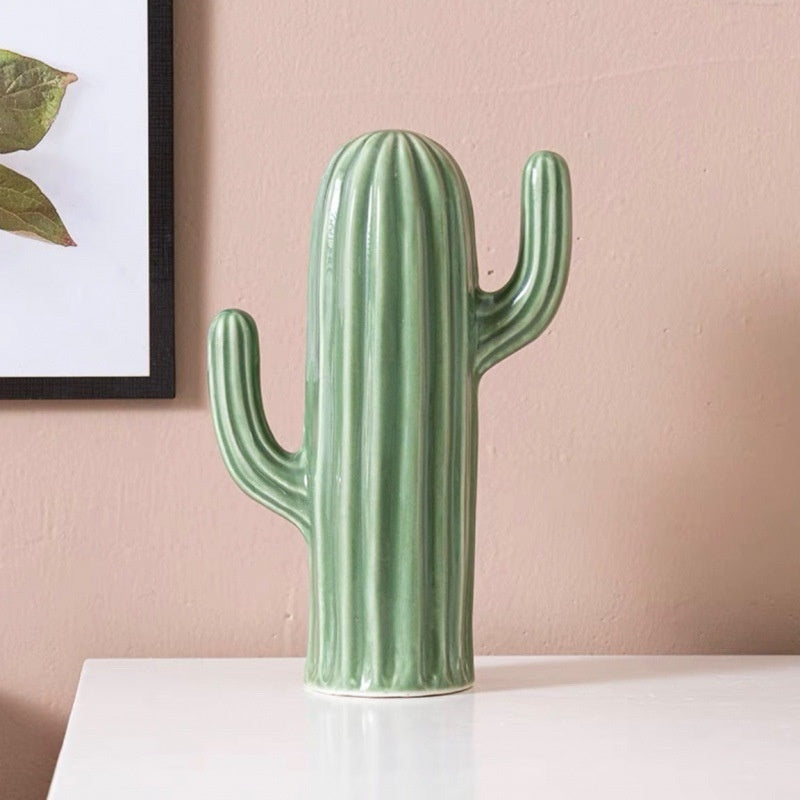 Ceramic Cactus Decoration