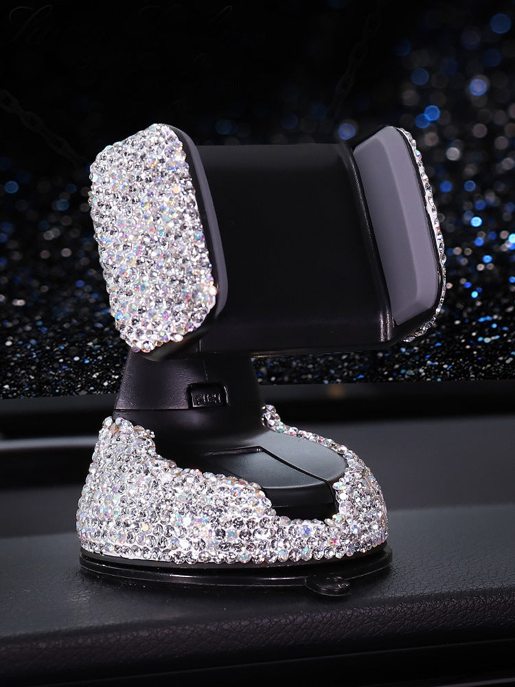 Crystal Rhinestones Phone Holder