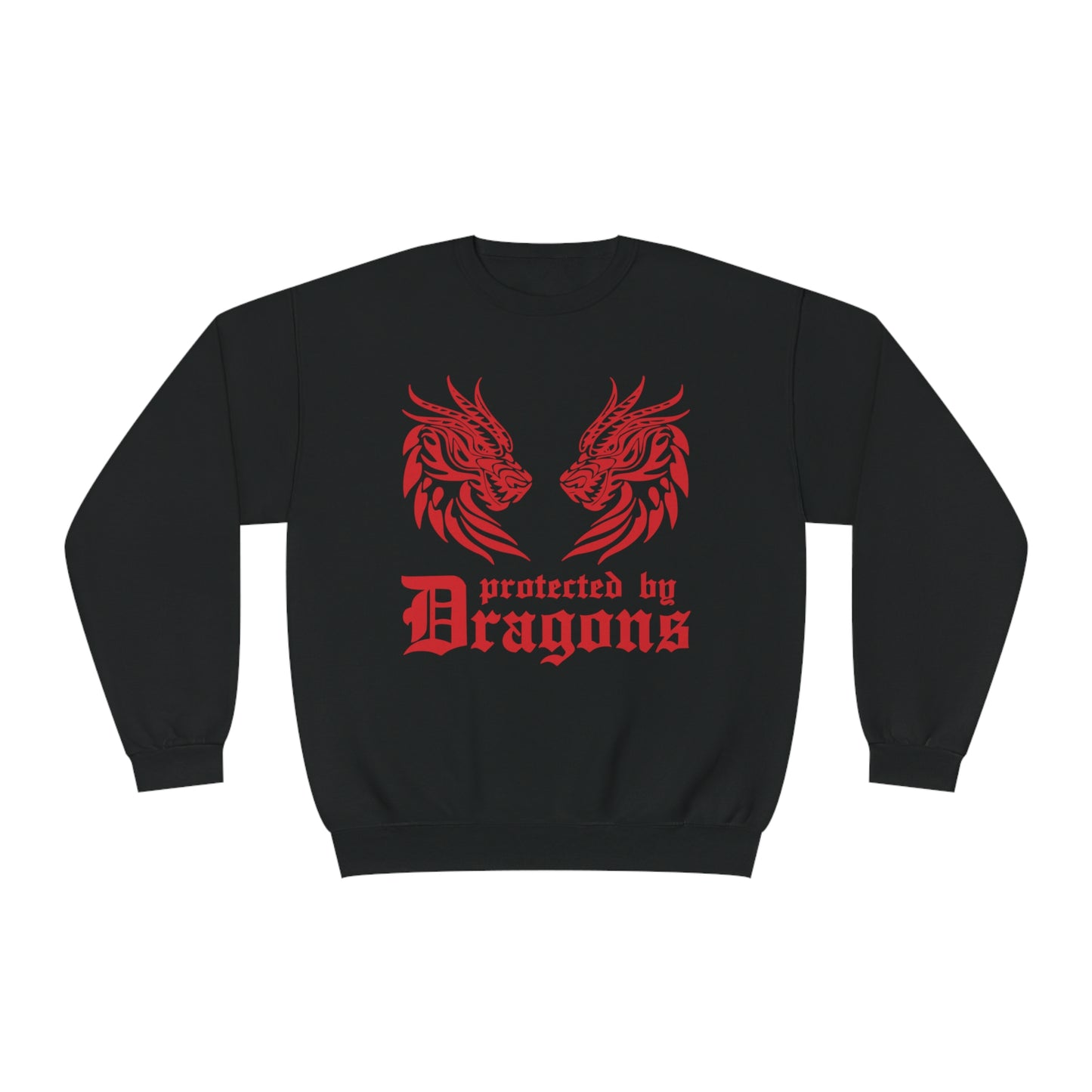 Protected by Dragons, Unisex NuBlend® Crewneck Sweatshirt