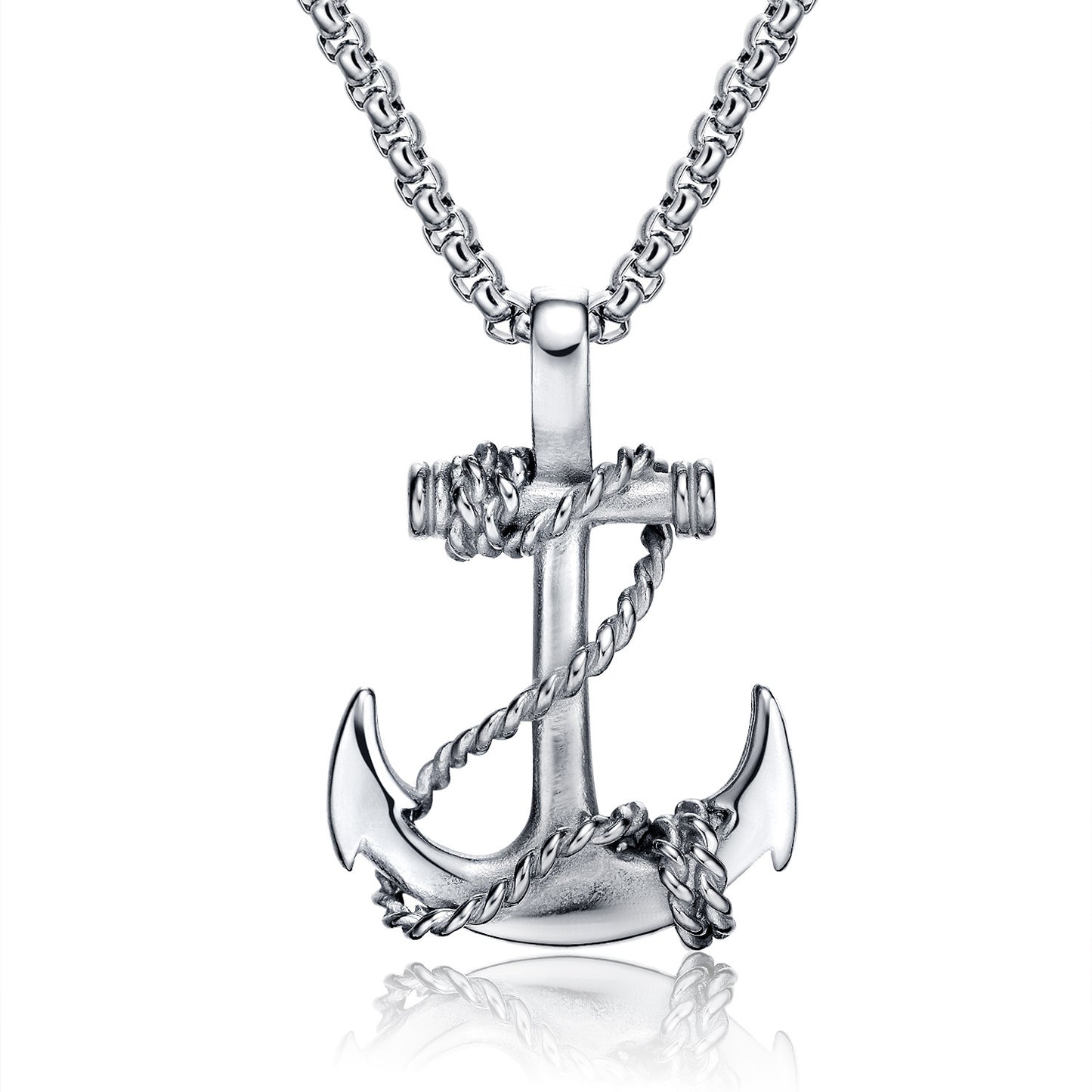 Anchor Stainless Steel Necklace