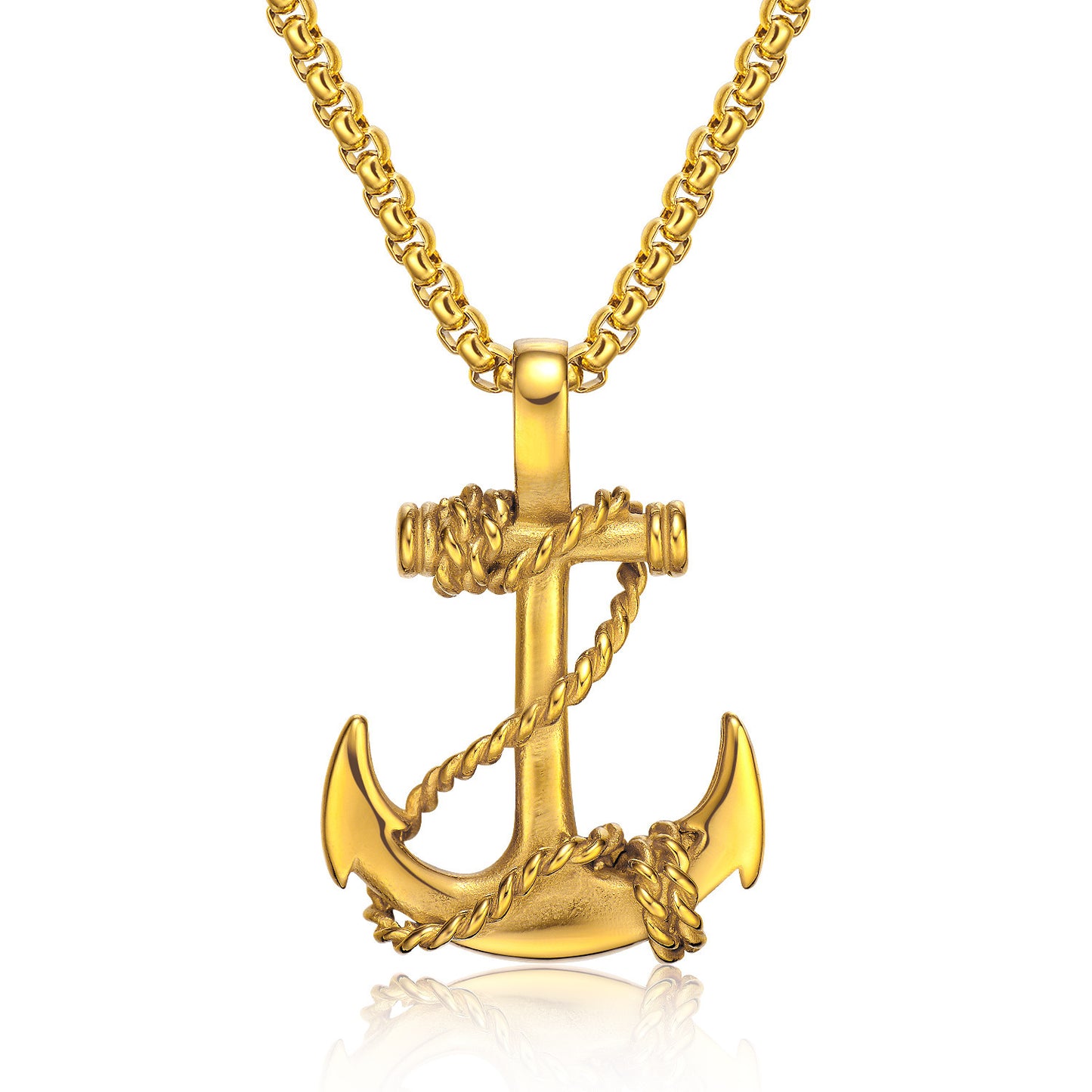 Anchor Stainless Steel Necklace