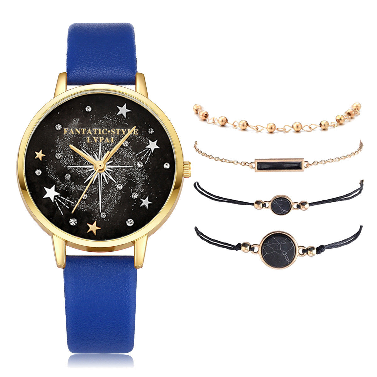 Starry Sky Watch Bracelet Combination Set