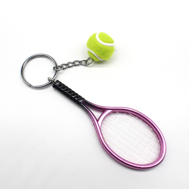 Tennis Racket Keychain