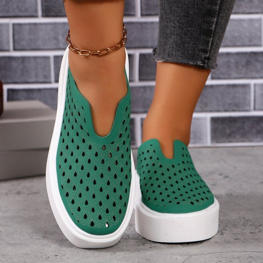 Casual Thick Sole Slip-on Shoes