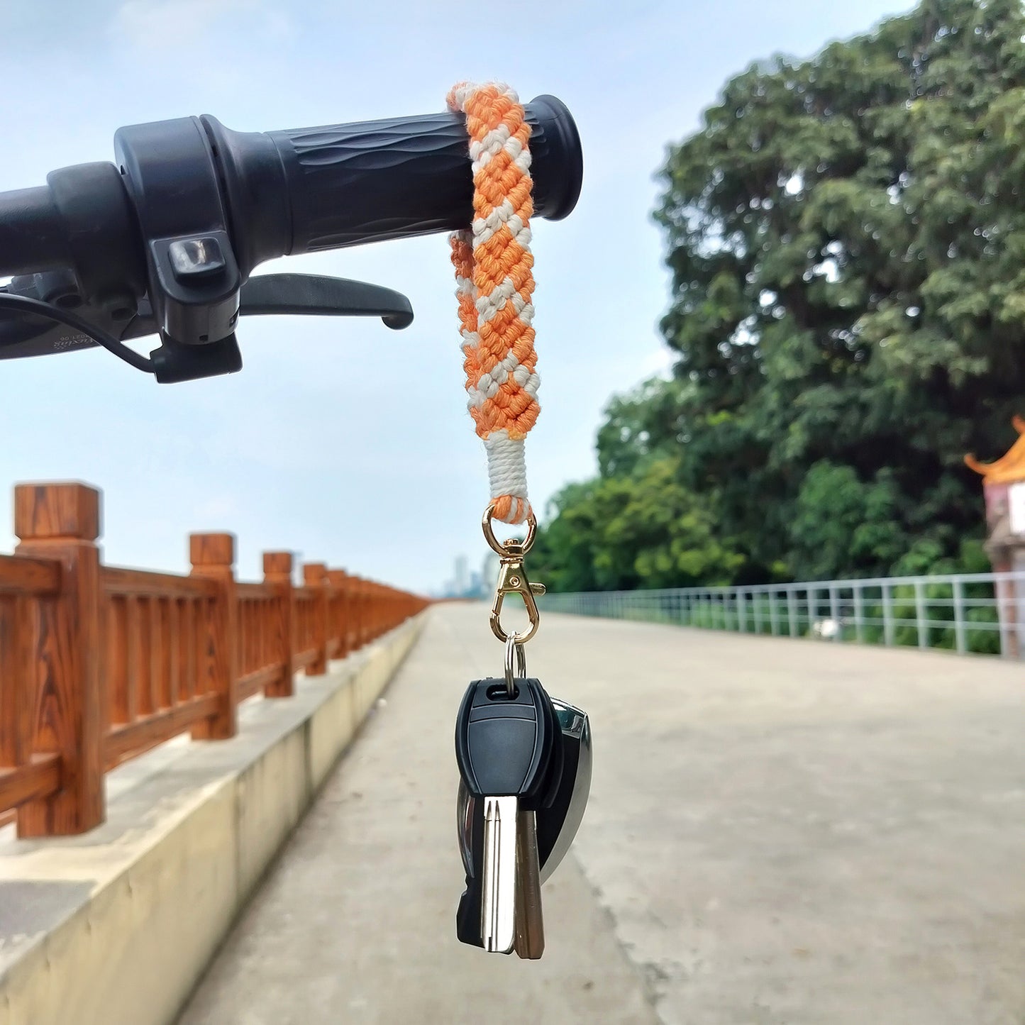 Hand-woven Key Ring