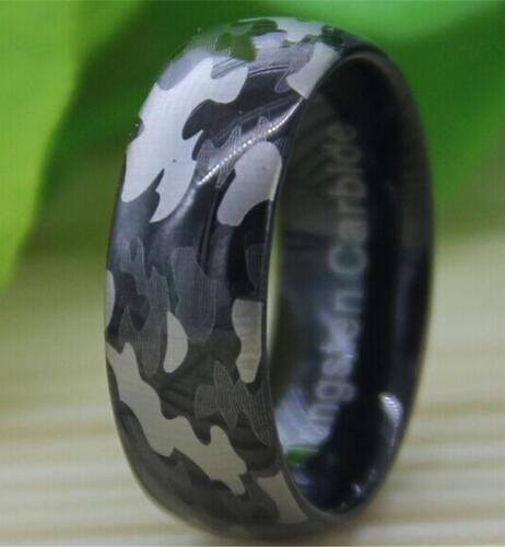 Men's Camo Wedding Band Ring