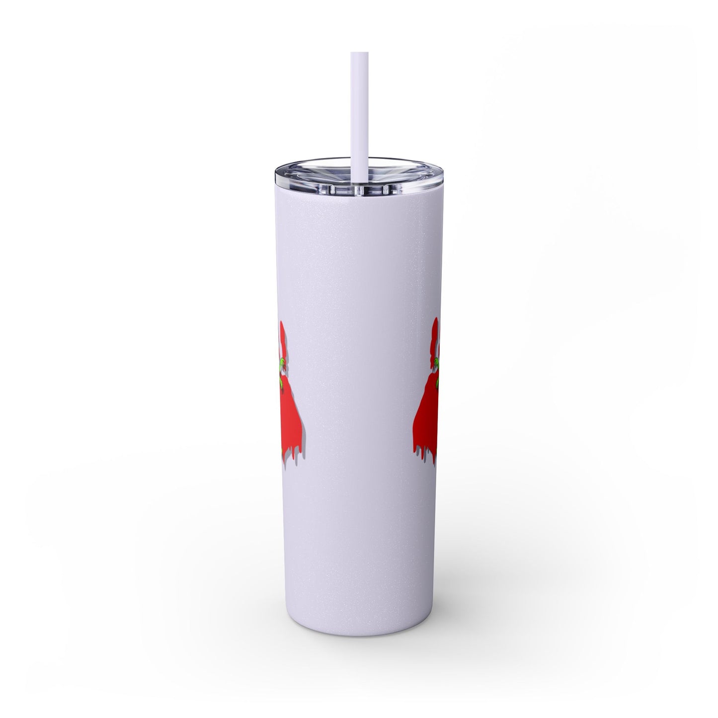 Zombie Zone. 20oz Skinny Tumbler with Straw