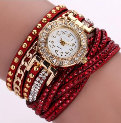 Twist Braided Bracelet Quartz Watch