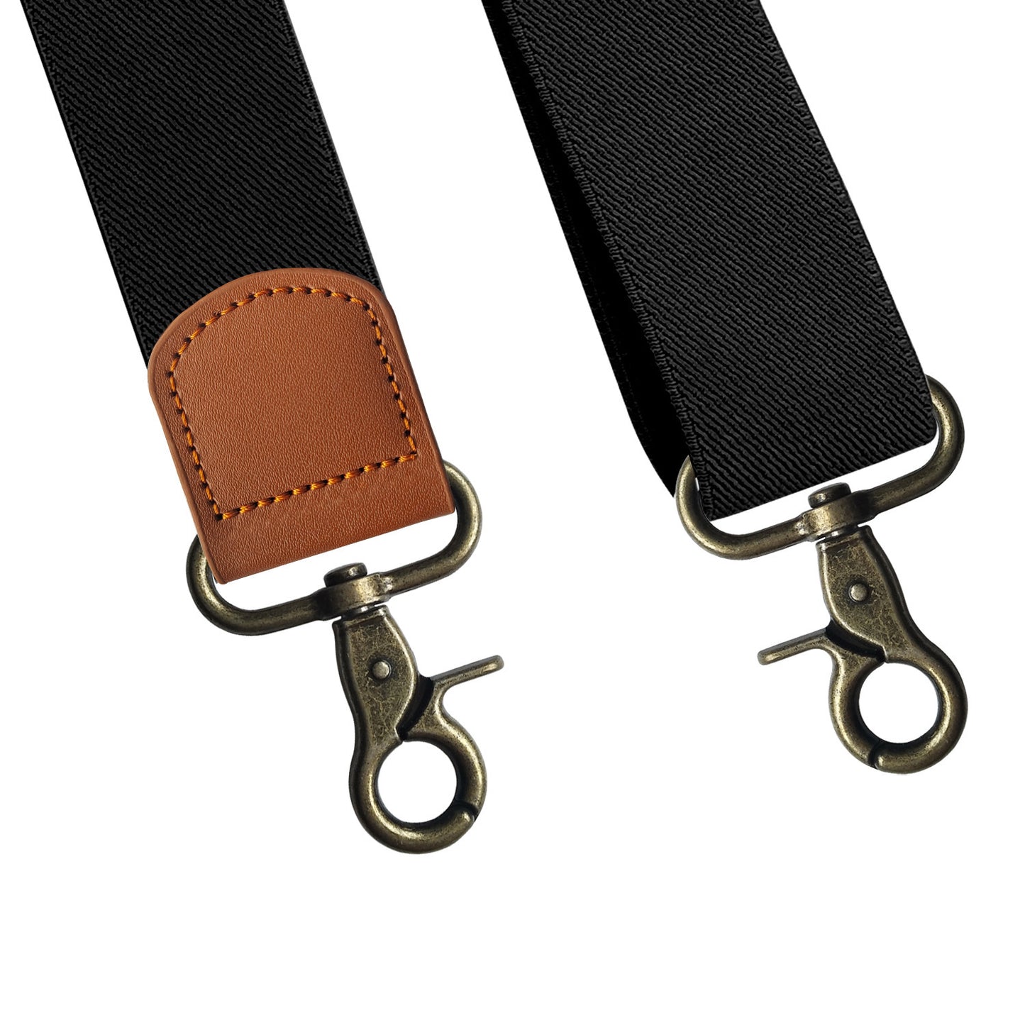 X-type Suspenders Bronze Hook Buckle