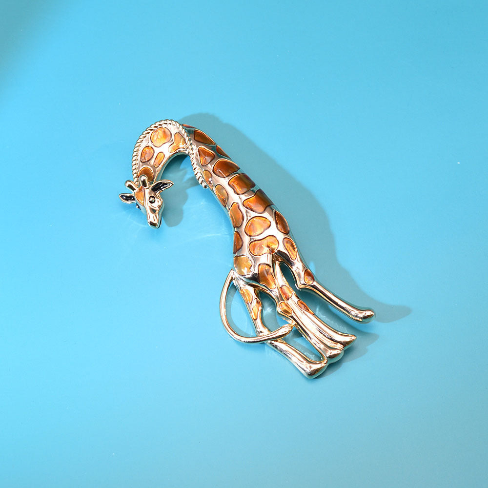 Giraffe Brooch