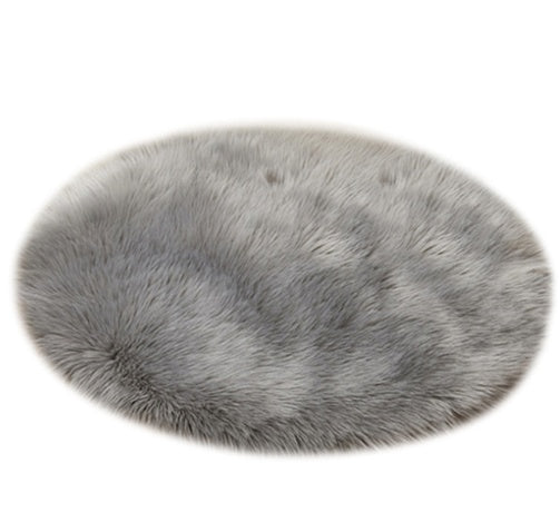 Plush Round Rug