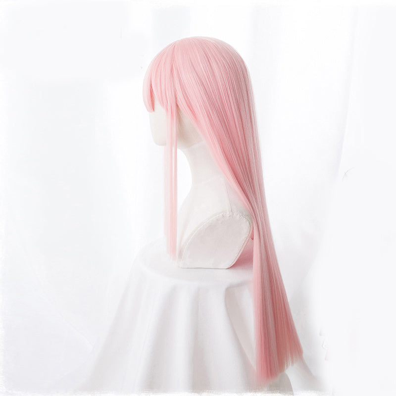 Solid Color Simple Cosplay Wig