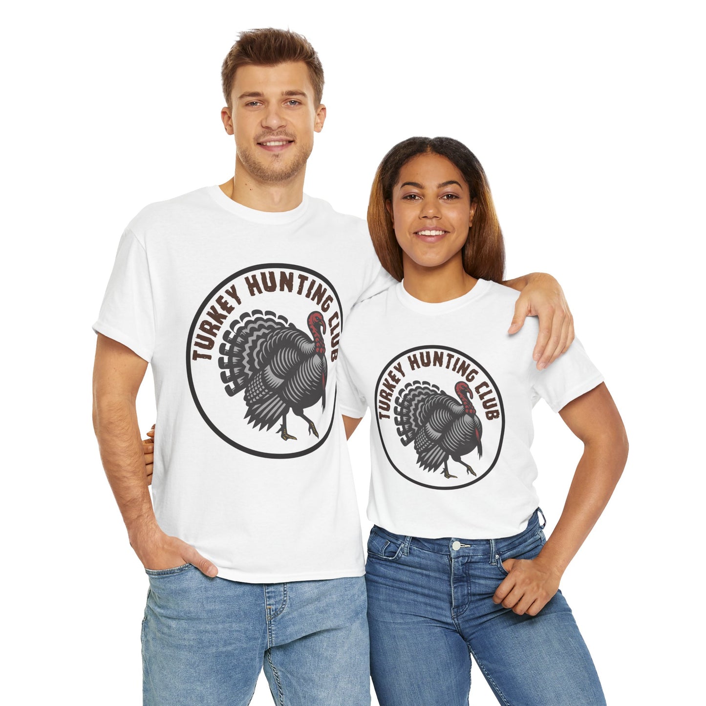 Turkey Hunting Club, Heavy Cotton T-Shirt