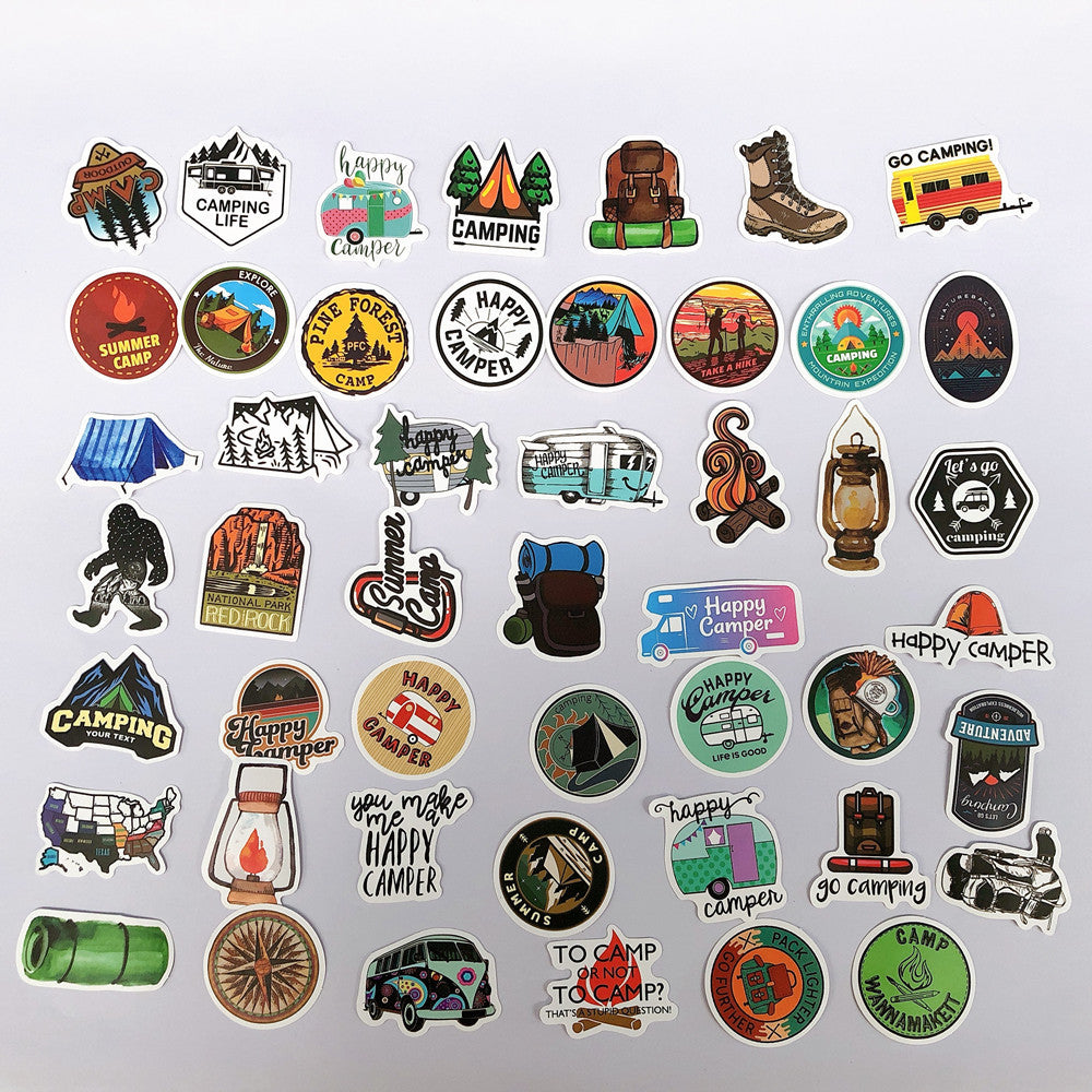 50 Outdoor / Camping Stickers