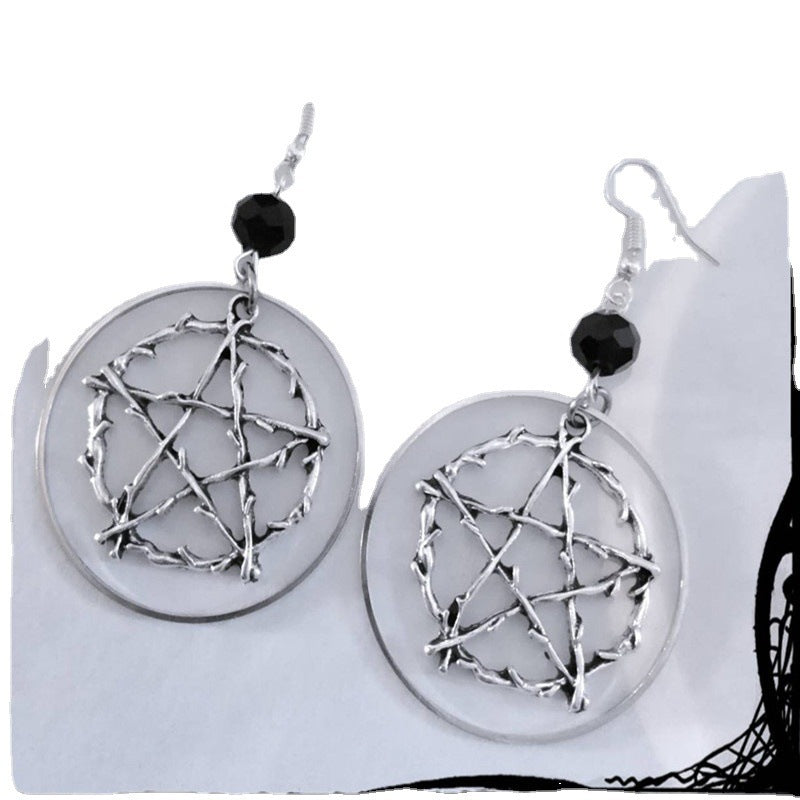 Pentagram Earrings