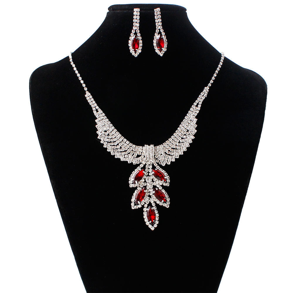 Rhinestone Jewelry Set