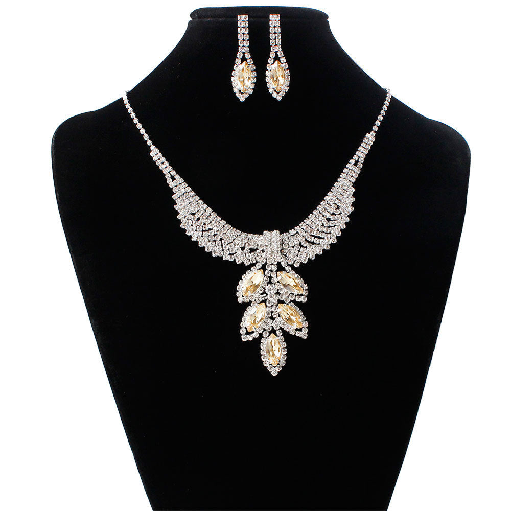 Rhinestone Jewelry Set