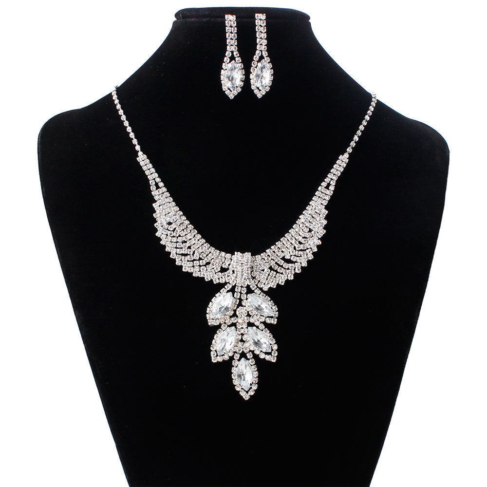 Rhinestone Jewelry Set