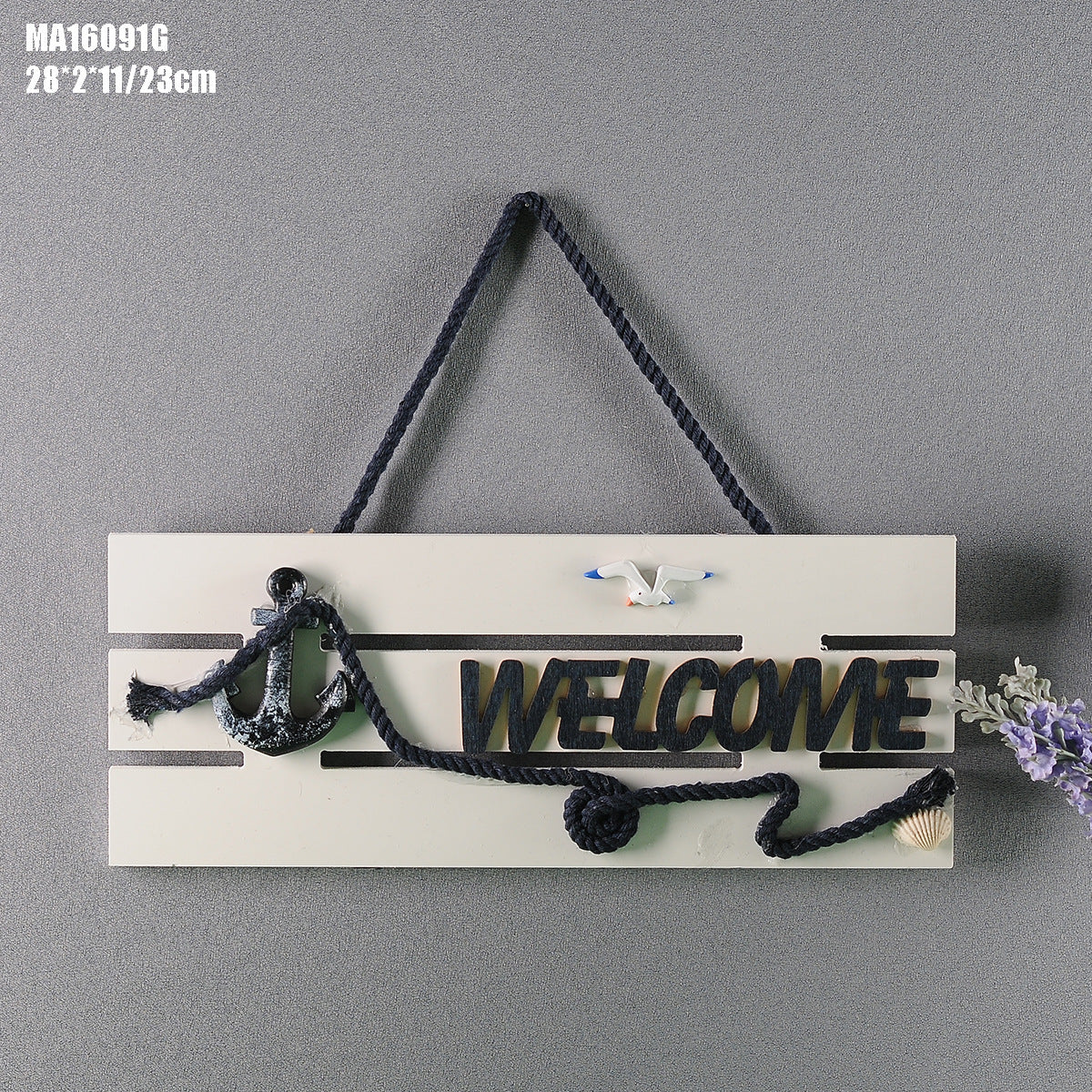 Nautical   Wooden Welcome Sign