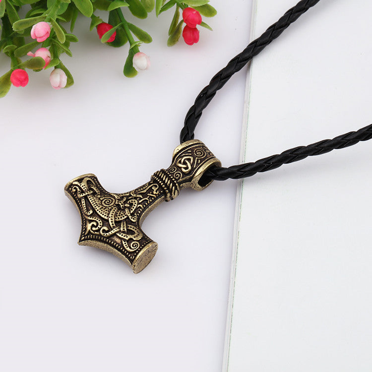 Thors Hammer Stainless Steel Necklace