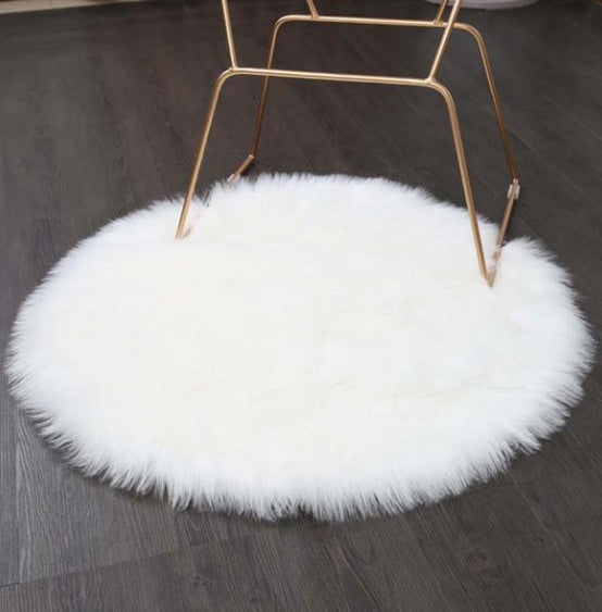 Plush Round Rug