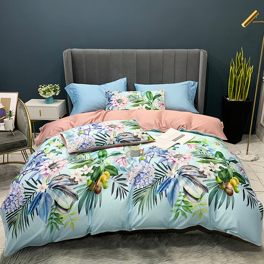 Digital Printing Four-Piece Light Bed set