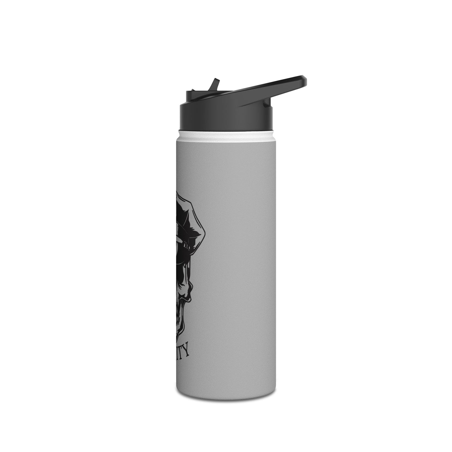 Security Skull. Stainless Steel Water Bottle