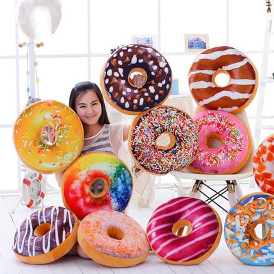 Donut Plush Pillow