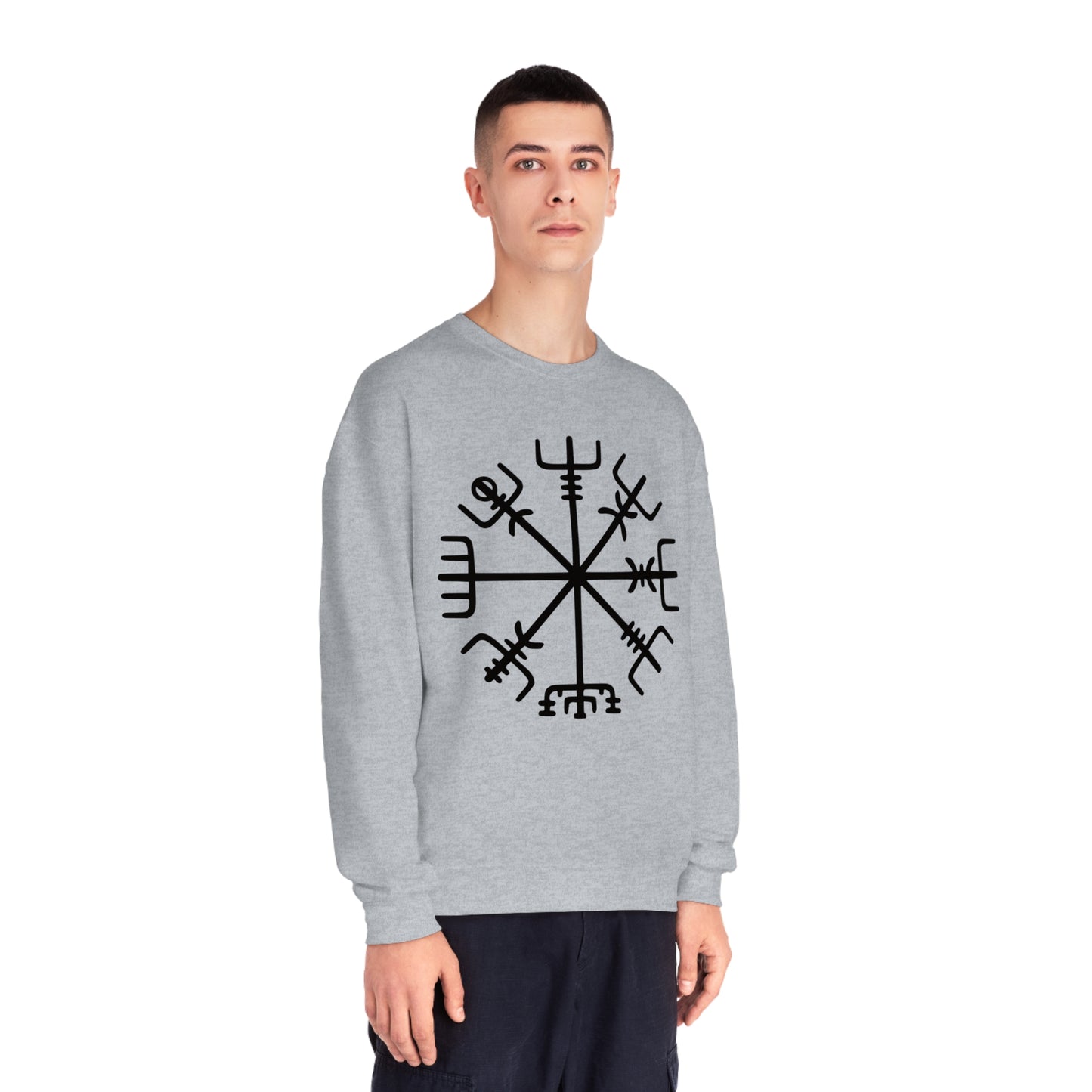 Viking Compass, Unisex NuBlend® Crewneck Sweatshirt