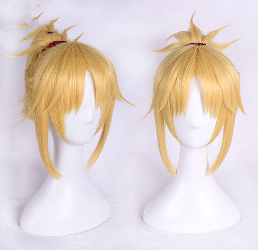 Mordred cosplay wig