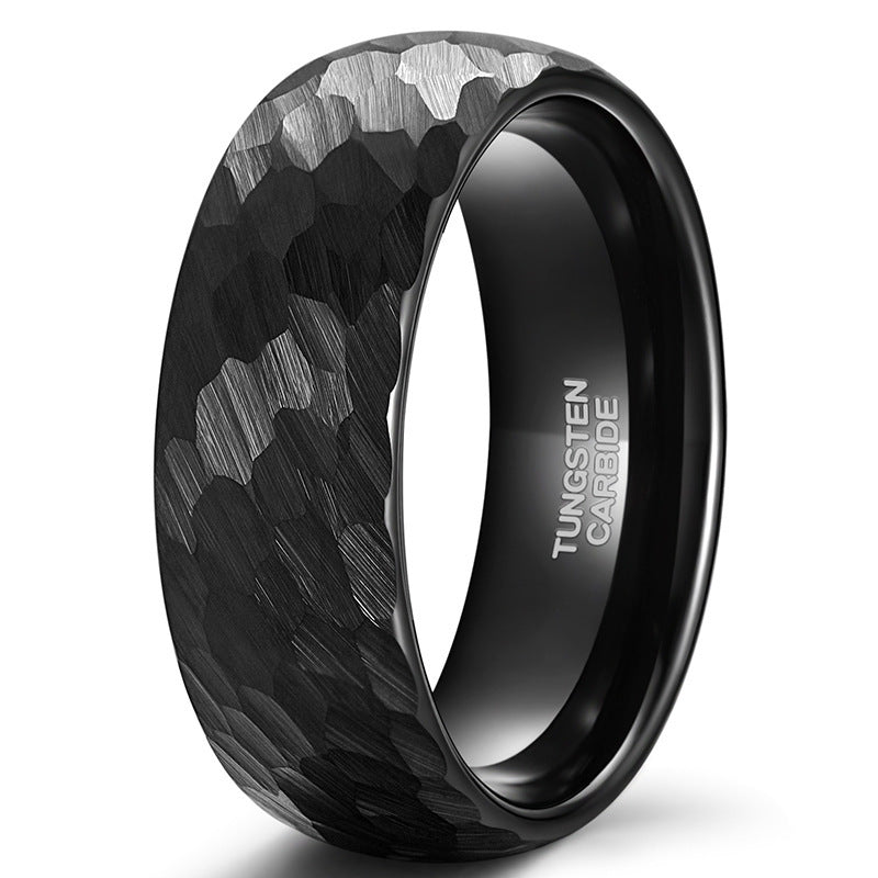 Men's Surface Tungsten Ring