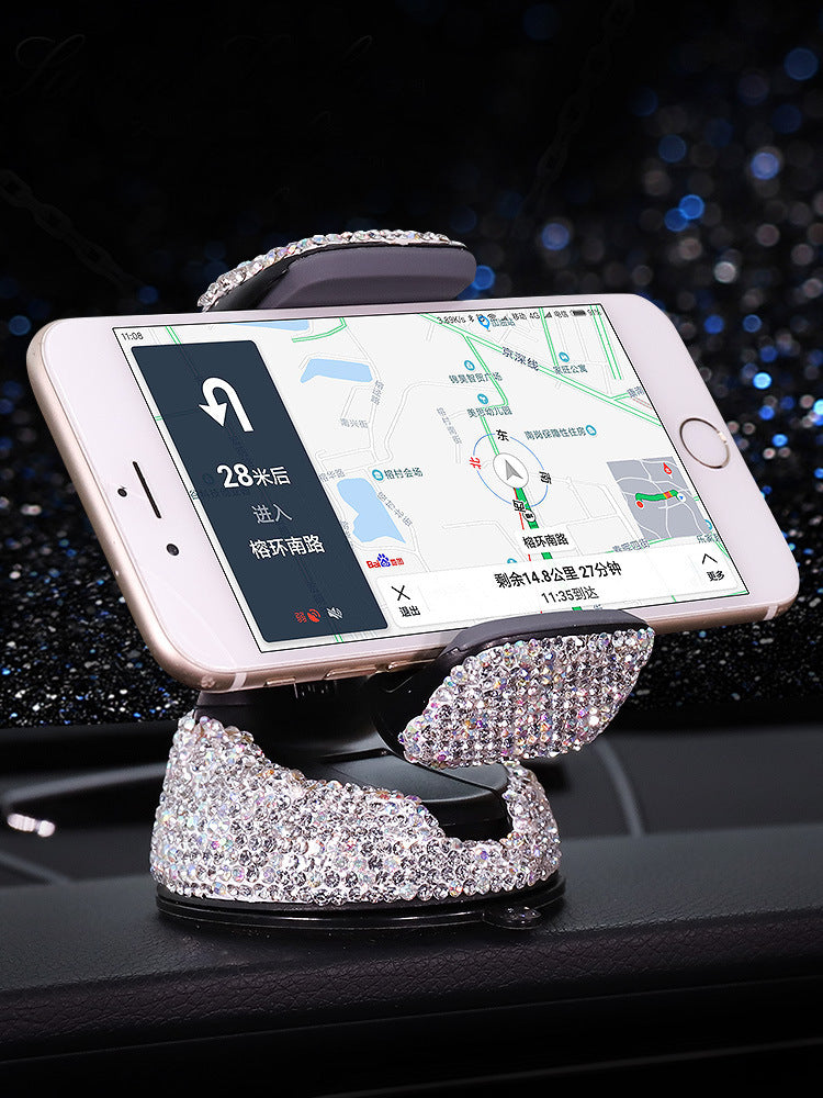 Crystal Rhinestones Phone Holder