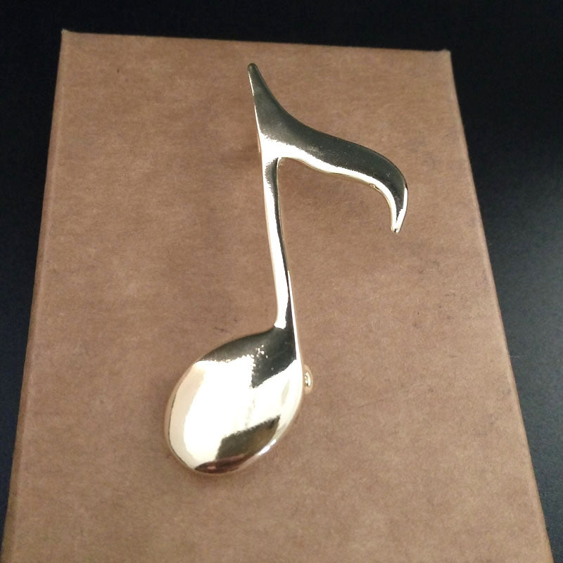 Musical Note Brooch