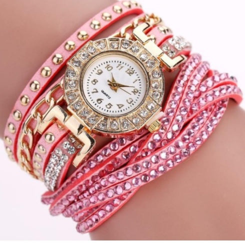 Twist Braided Bracelet Quartz Watch