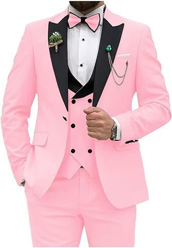 Men's Three-piece Tux Formal Suit