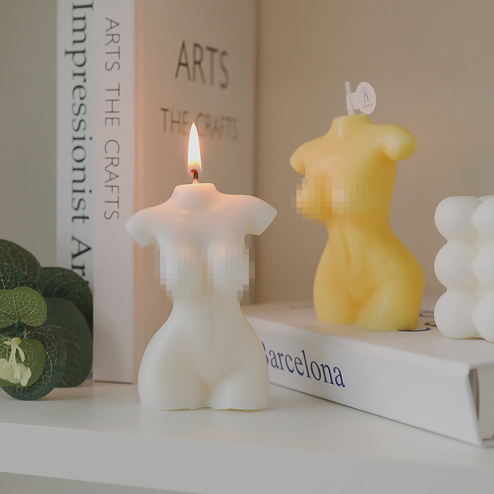 Girl Body Candle